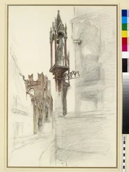 The Tomb of Cansignorio (d.1375), Santa Maria Antica, Verona